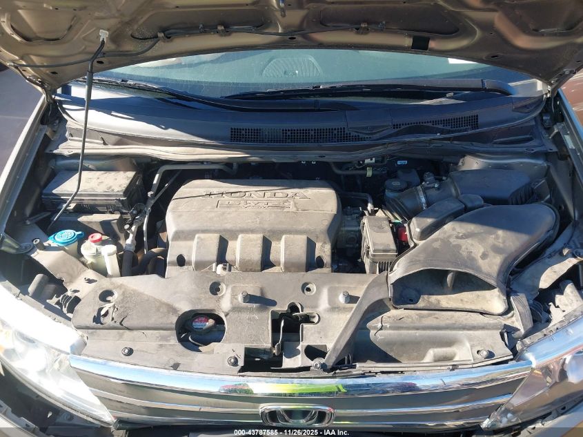 2013 Honda Odyssey Ex-L VIN: 5FNRL5H61DB049882 Lot: 43787585