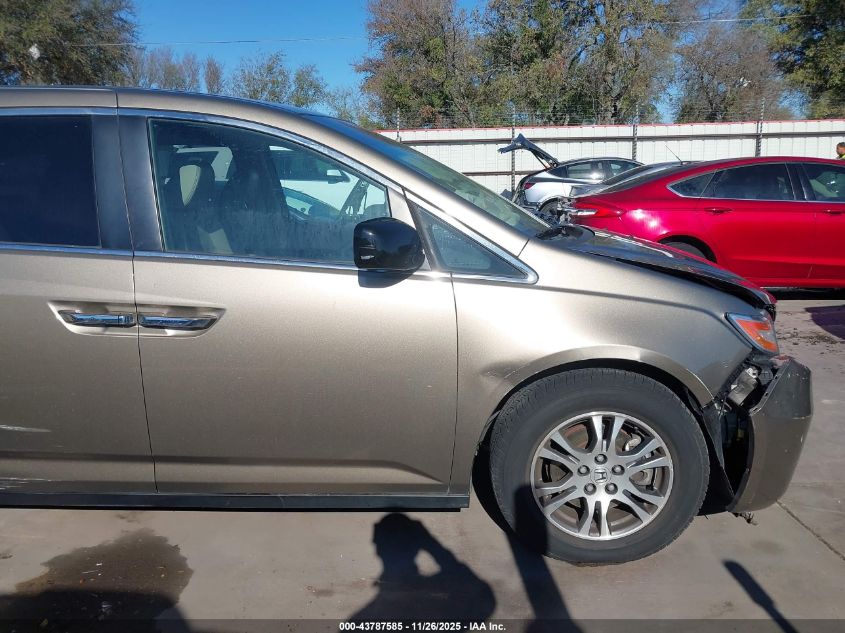 2013 Honda Odyssey Ex-L VIN: 5FNRL5H61DB049882 Lot: 43787585