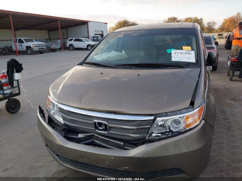 2013 Honda Odyssey Ex-L VIN: 5FNRL5H61DB049882 Lot: 43787585