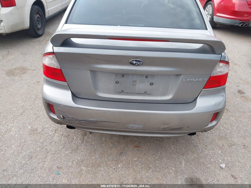 2009 Subaru Legacy 2.5I Limited VIN: 4S3BL626297233063 Lot: 43787613