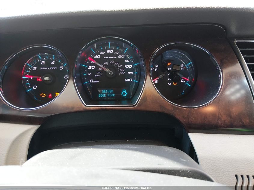 2012 Ford Taurus Sel VIN: 1FAHP2EW5CG132986 Lot: 43787615