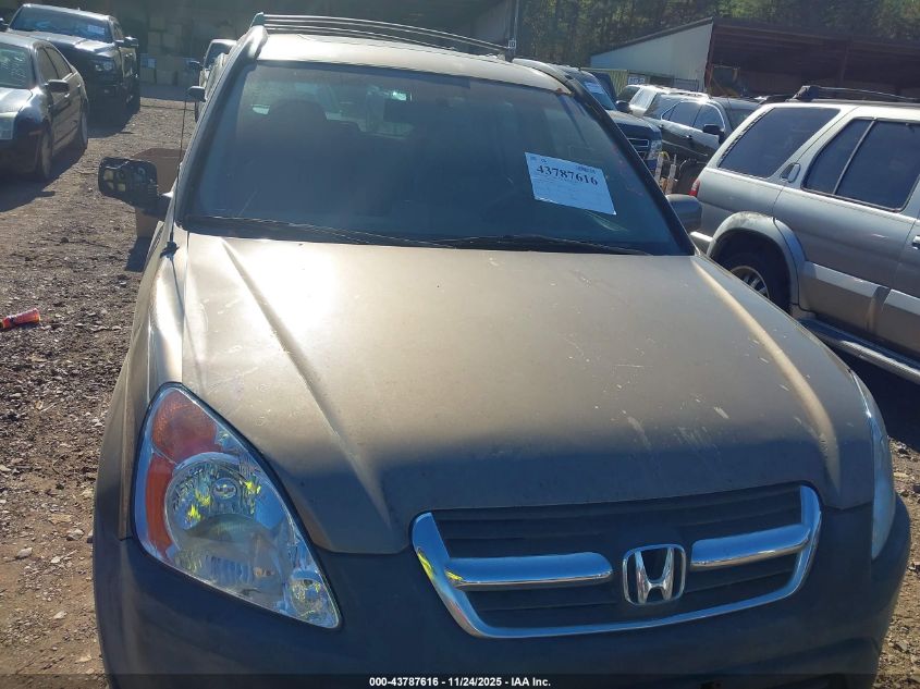 2002 Honda Cr-V Ex VIN: JHLRD78822C065323 Lot: 43787616