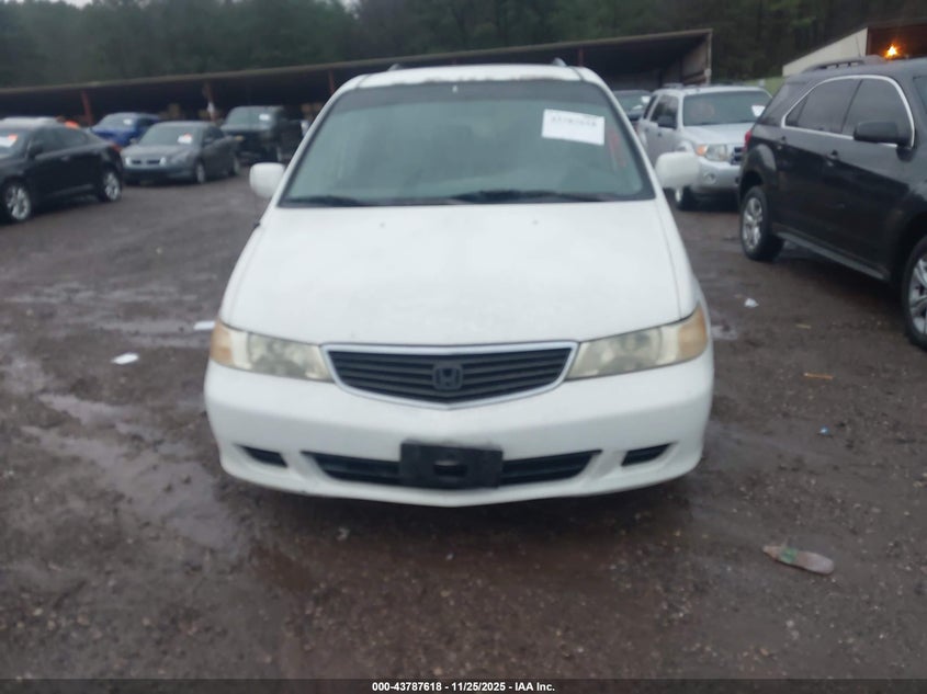 2000 Honda Odyssey Ex VIN: 2HKRL1867YH623465 Lot: 43787618