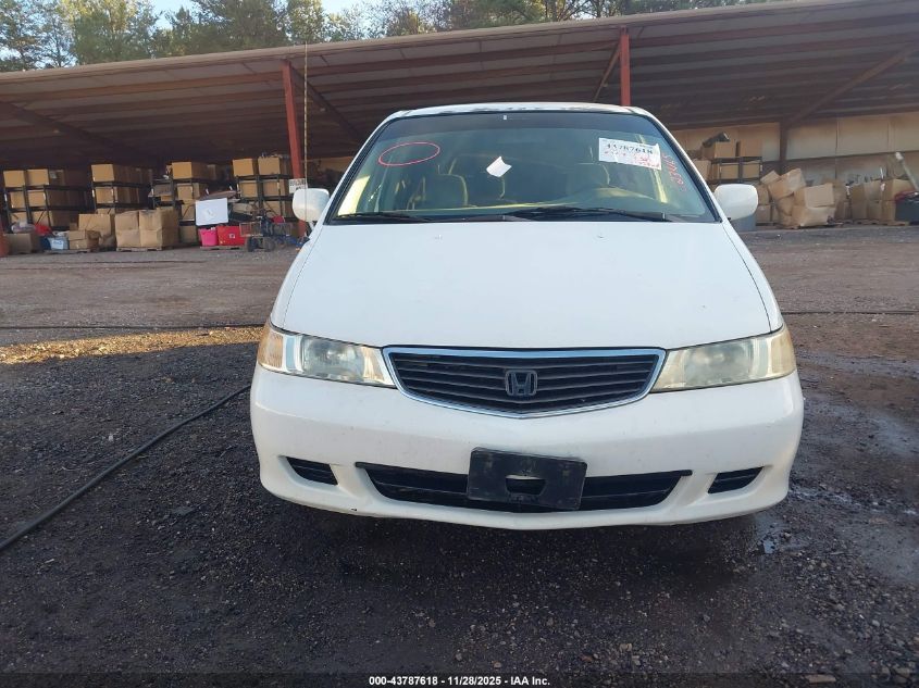 2000 Honda Odyssey Ex VIN: 2HKRL1867YH623465 Lot: 43787618