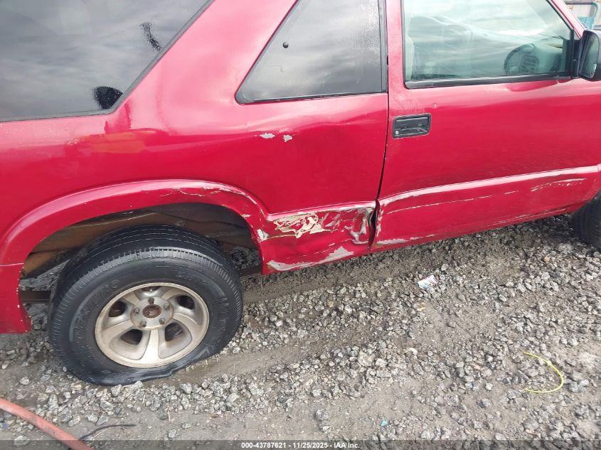 2004 Chevrolet Blazer Ls VIN: 1GNCS18X84K164323 Lot: 43787621