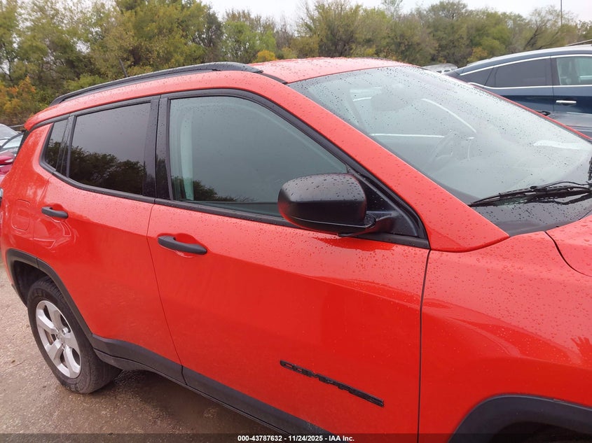 2017 Jeep New Compass Sport 4X4 VIN: 3C4NJDAB6HT642537 Lot: 43787632