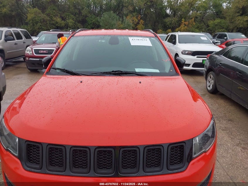 2017 Jeep New Compass Sport 4X4 VIN: 3C4NJDAB6HT642537 Lot: 43787632