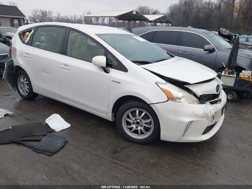 TOYOTA PRIUS V THREE