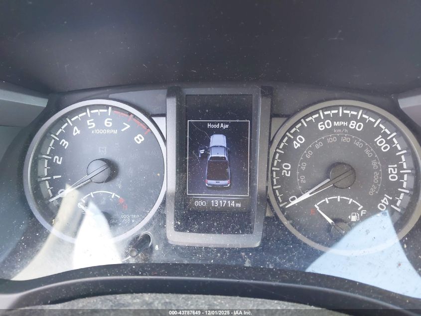 2017 Toyota Tacoma Trd Sport VIN: 5TFSZ5AN4HX091766 Lot: 43787649