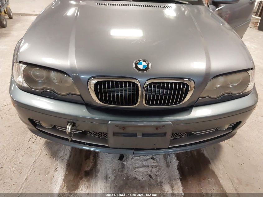 2002 BMW 330Ci VIN: WBABN53432JU25650 Lot: 43787661