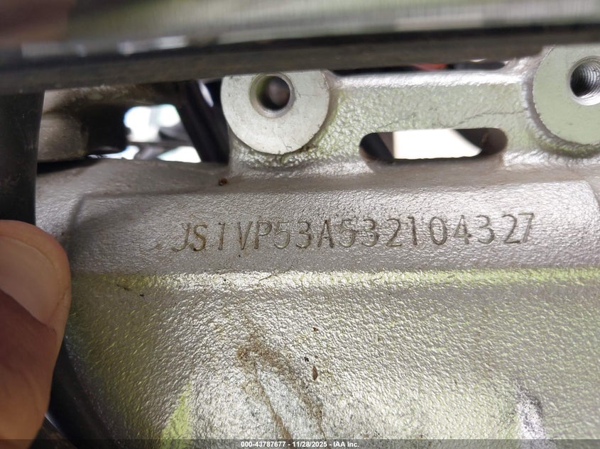 2003 Suzuki Sv650 VIN: JS1VP53A532104327 Lot: 43787677