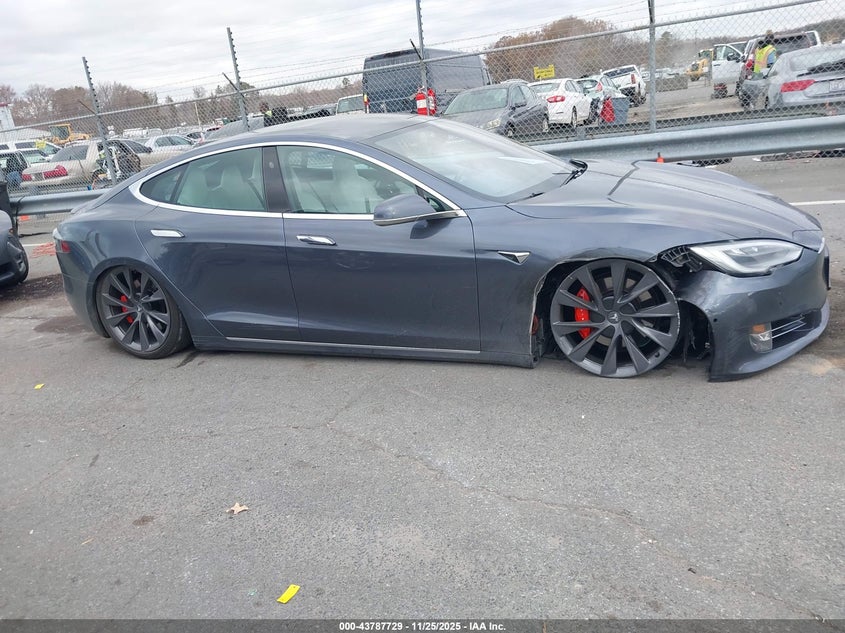 2020 Tesla Model S Performance Dual Motor All-Wheel Drive VIN: 5YJSA1E47LF358287 Lot: 43787729