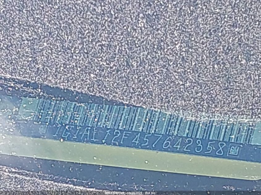 2005 Chevrolet Cobalt Ls VIN: 1G1AL12F457642358 Lot: 43787749