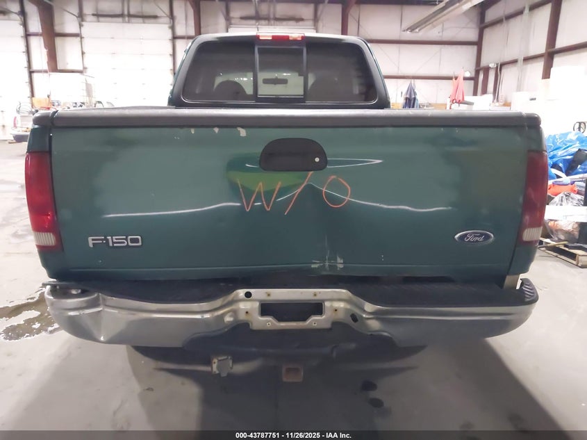 1999 Ford F-150 Lariat/Work Series/Xl/Xlt VIN: 2FTRX18WXXCA94439 Lot: 43787751