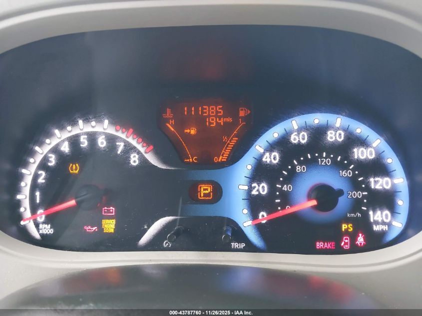 2009 Nissan Cube 1.8S VIN: JN8AZ28R59T102578 Lot: 43787760