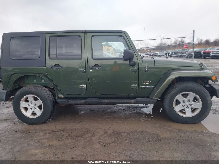 2008 Jeep Wrangler Unlimited Sahara VIN: 1J4GA59148L534224 Lot: 43787771