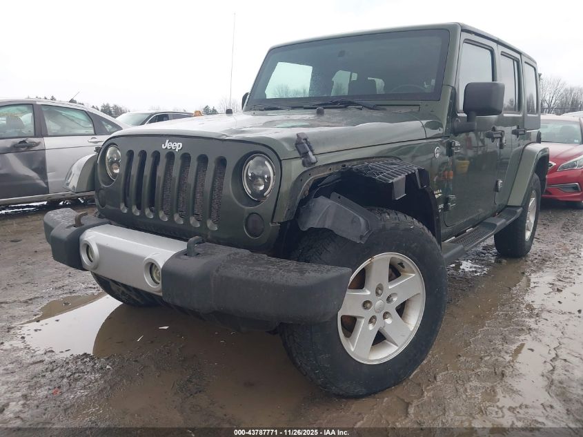 2008 Jeep Wrangler Unlimited Sahara VIN: 1J4GA59148L534224 Lot: 43787771