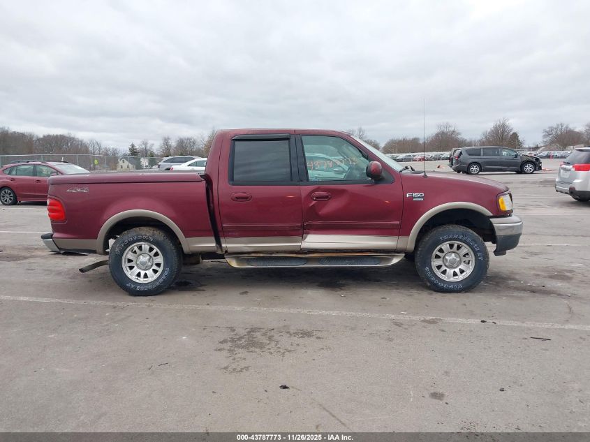 2003 Ford F-150 Lariat/Xlt VIN: 1FTRW08L93KA84204 Lot: 43787773