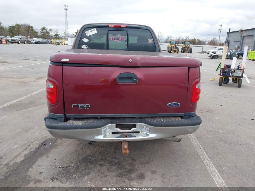 2003 Ford F-150 Lariat/Xlt VIN: 1FTRW08L93KA84204 Lot: 43787773