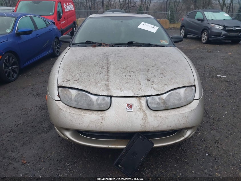 2001 Saturn Sc1 VIN: 1G8ZN12871Z291296 Lot: 43787802