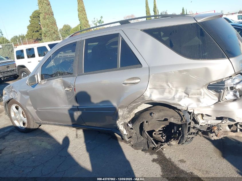 2006 Mercedes-Benz Ml 350 4Matic VIN: 4JGBB86E76A104617 Lot: 43787862