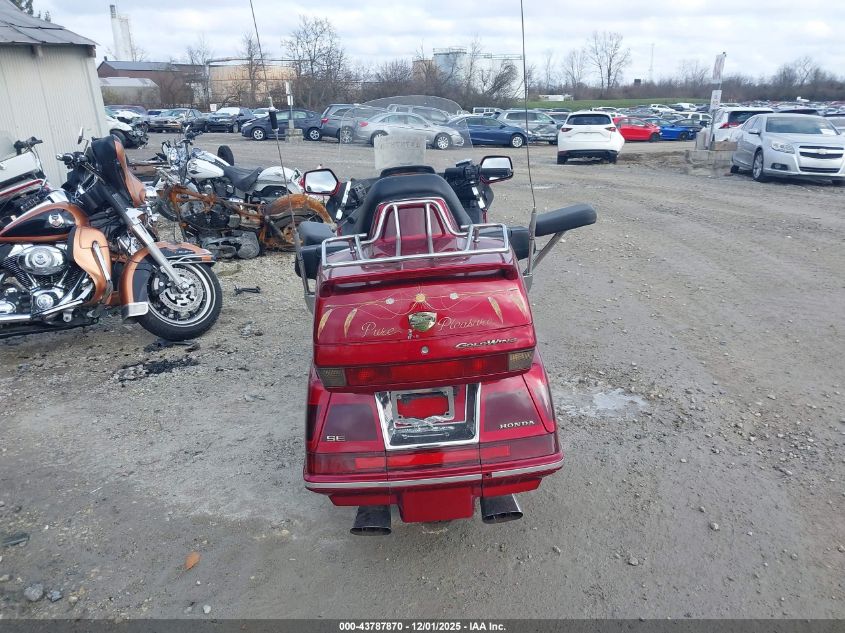 1999 Honda Gl1500 Se12 VIN: 1HFSC2234XA102558 Lot: 43787870