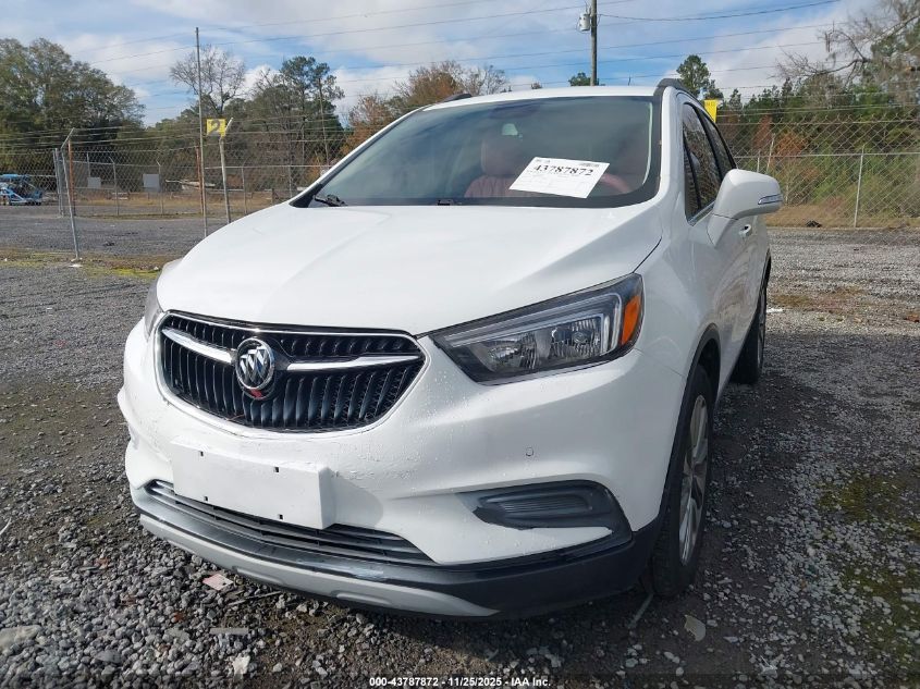 2017 Buick Encore Preferred VIN: KL4CJASB4HB251872 Lot: 43787872