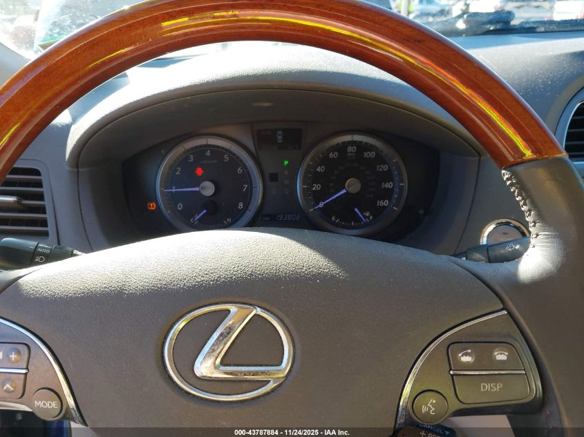 2011 Lexus Es 350 VIN: JT8BK1EG0B2429577 Lot: 43787884