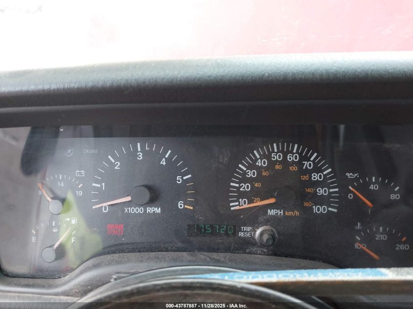 2000 Jeep Cherokee Sport VIN: 1J4FF48S7YL220990 Lot: 43787887