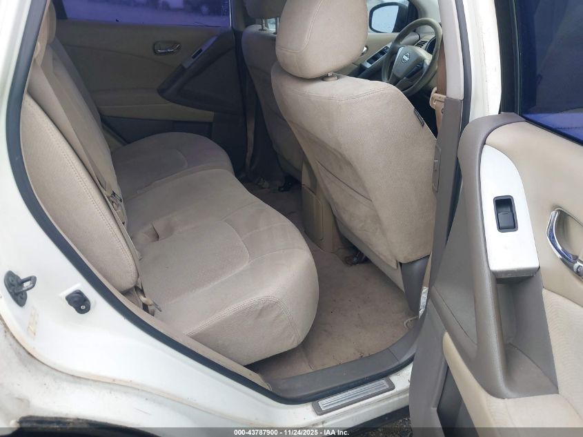 2009 Nissan Murano S VIN: JN8AZ18U19W011160 Lot: 43787900