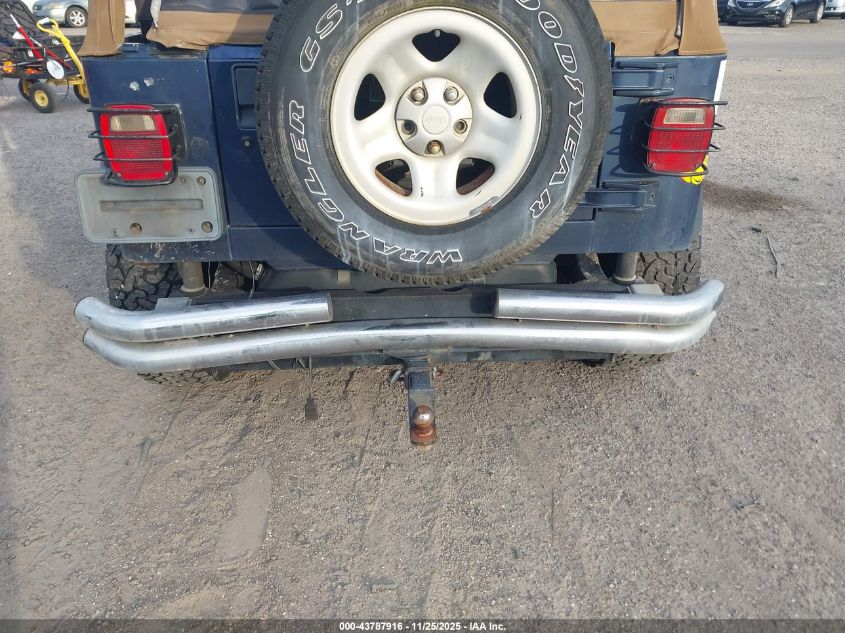 2002 Jeep Wrangler X VIN: 1J4FA39S62P740203 Lot: 43787916