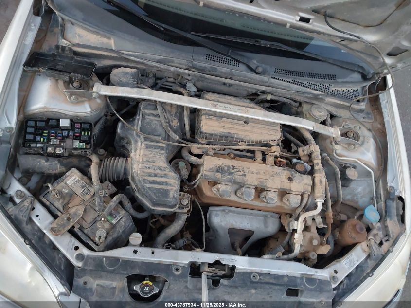 2005 Honda Civic Lx VIN: JHMES16555S006038 Lot: 43787934