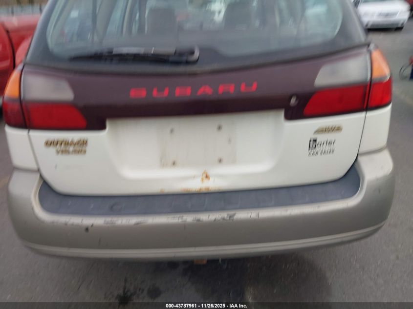 2001 Subaru Outback H6-3.0 VIN: 4S3BH806917618429 Lot: 43787961