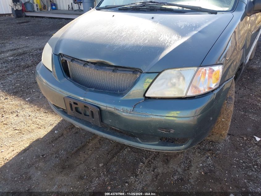 2001 Mazda Mpv Dx/Es/Lx VIN: JM3LW28Y510174463 Lot: 43787985