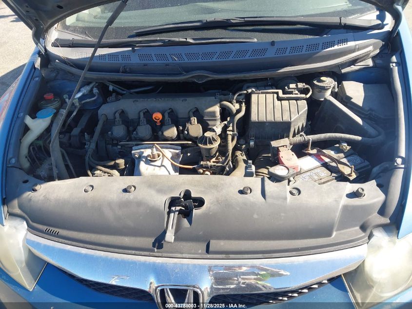 2009 Honda Civic Lx VIN: 19XFA16549E029375 Lot: 43788003