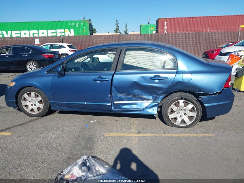 2009 Honda Civic Lx VIN: 19XFA16549E029375 Lot: 43788003