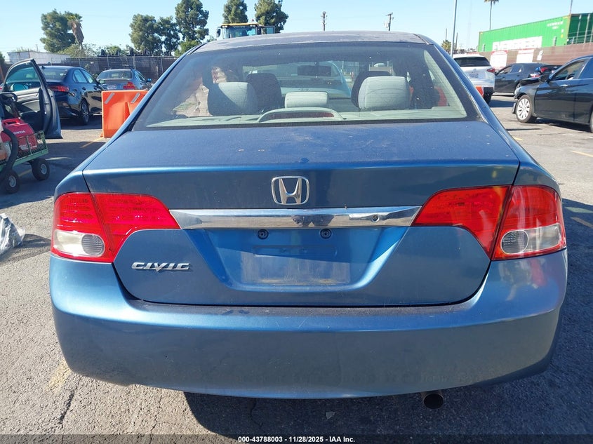 2009 Honda Civic Lx VIN: 19XFA16549E029375 Lot: 43788003