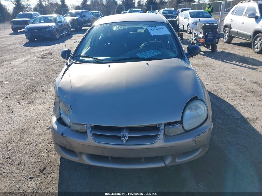 2002 Dodge Neon Sxt VIN: 1B3ES56C22D648709 Lot: 43788021
