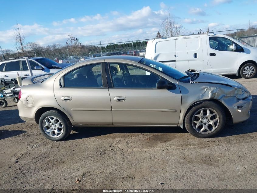 2002 Dodge Neon Sxt VIN: 1B3ES56C22D648709 Lot: 43788021