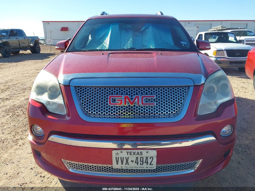 2012 GMC Acadia Denali VIN: 1GKKVTED2CJ392117 Lot: 43788043