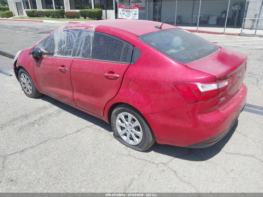Vin: knadm4a3xd6168220, lot: 44283499, kia rio lx 20133
