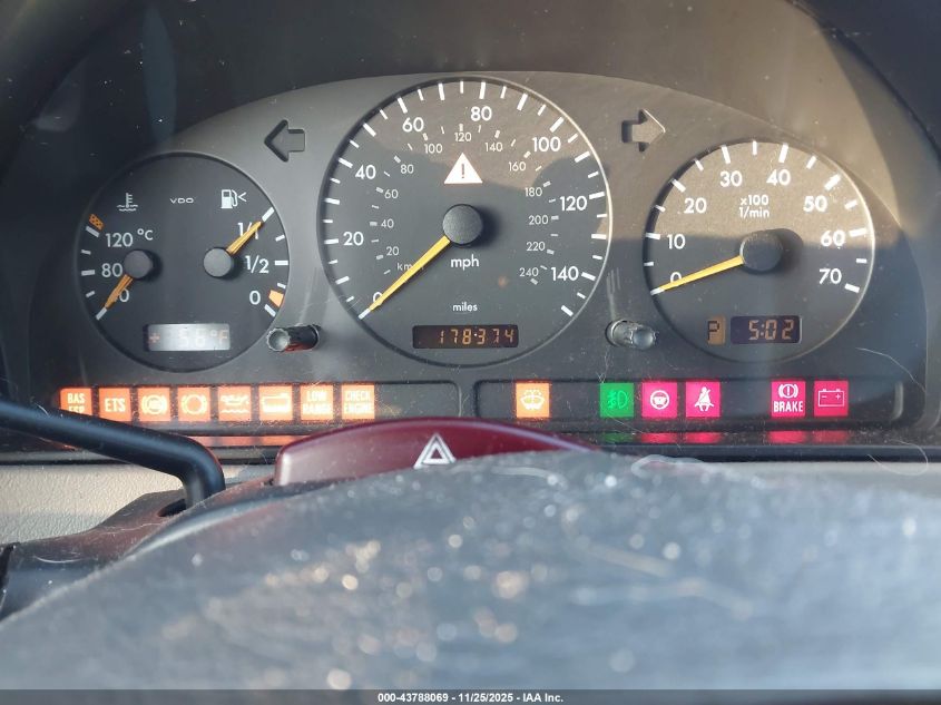 2002 Mercedes-Benz Ml 320 VIN: 4JGAB54E92A362578 Lot: 43788069