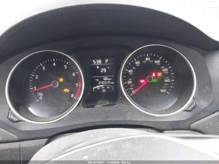 2016 Volkswagen Jetta 1.4T S VIN: 3VW267AJ7GM264067 Lot: 43788081