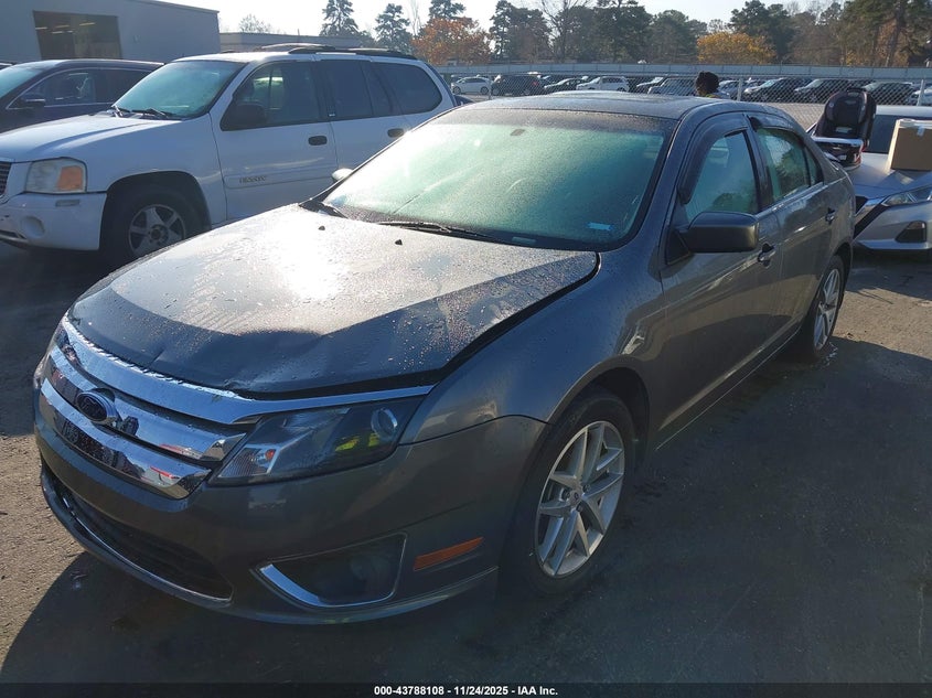3FAHP0JG9AR414458 2010 FORD FUSION photo no. 2