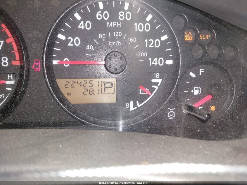 2005 Nissan Xterra S VIN: 5N1AN08W15C627788 Lot: 43788114