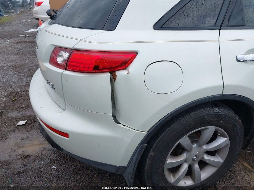 2003 Infiniti Fx35 VIN: JNRAS08W33X004112 Lot: 43788139