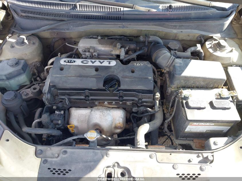 2009 Kia Rio Lx VIN: KNADE223496445130 Lot: 43788185