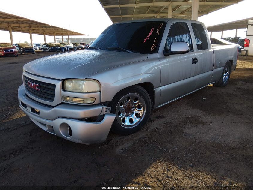 2004 GMC Sierra 1500 Sle VIN: 2GTEC19T541203430 Lot: 43788254