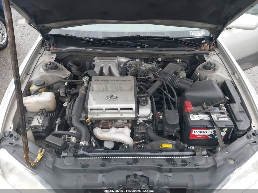 1998 Lexus Es 300 VIN: JT8BF28G8W5030765 Lot: 43788266