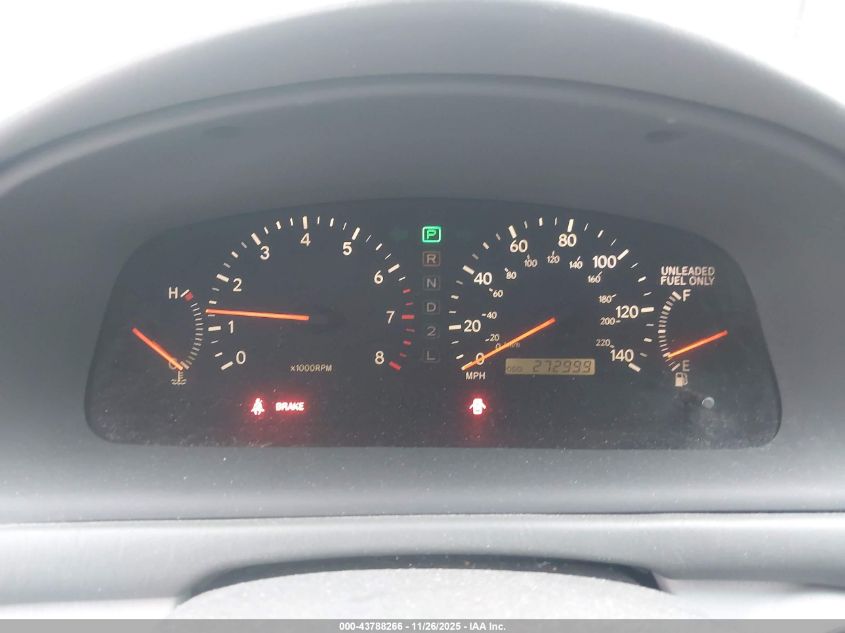 1998 Lexus Es 300 VIN: JT8BF28G8W5030765 Lot: 43788266